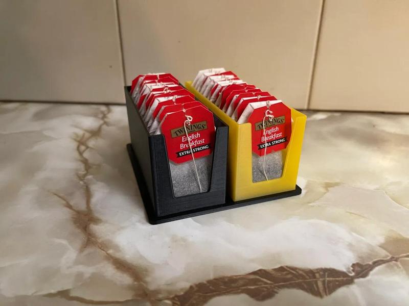 Teabag Holder with Tray   