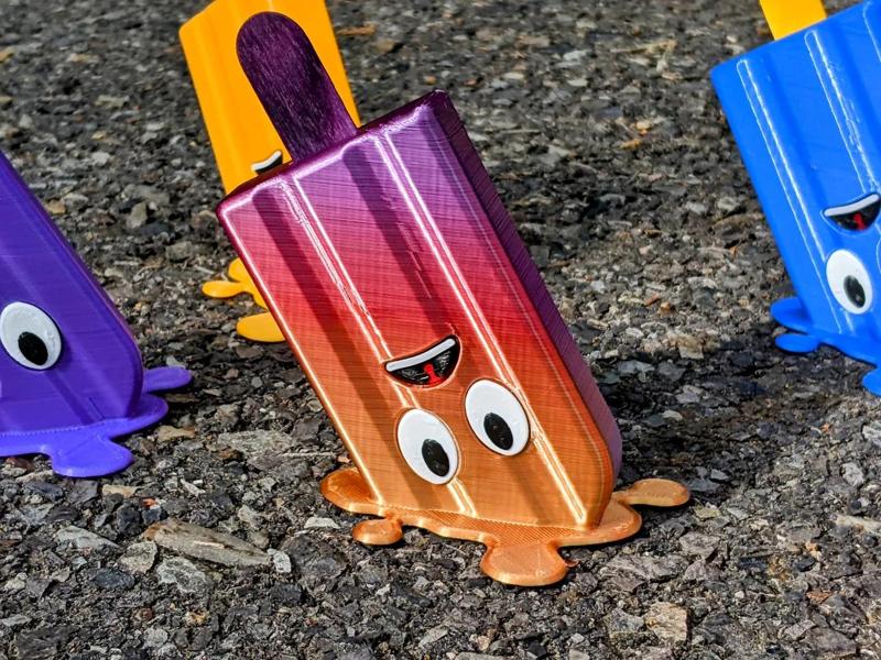 Melty Popsicle - Melting Ice Cream   