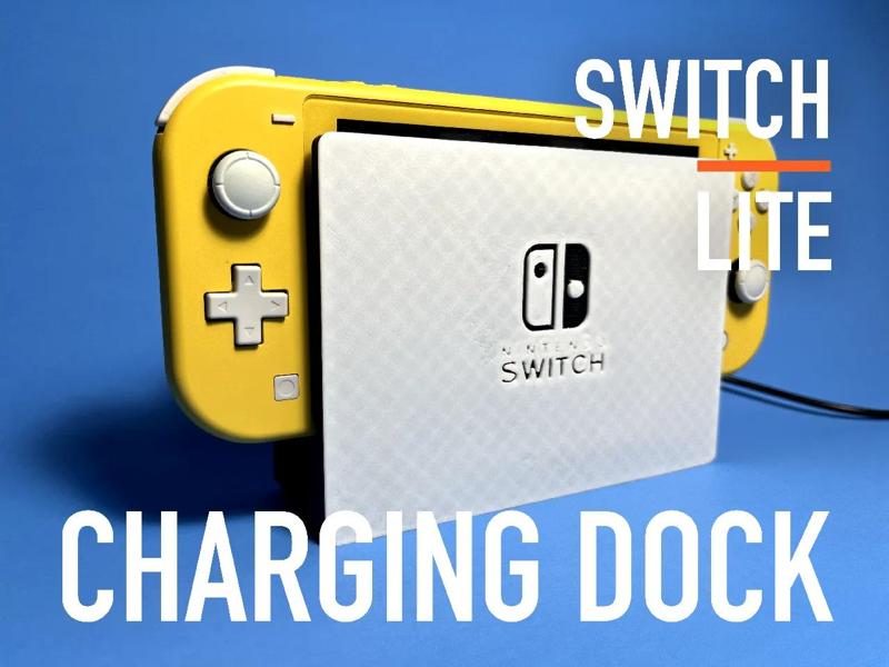 Working Nintendo Switch Lite Charging Dock   