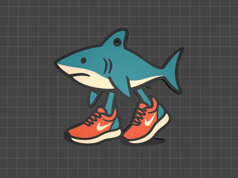 tralaleo tralala brainrot keychain