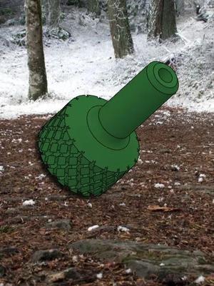 Polydryer Filament Cap Pull Cover w Knurling   