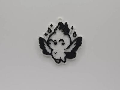 Cute Fenix Keychain   