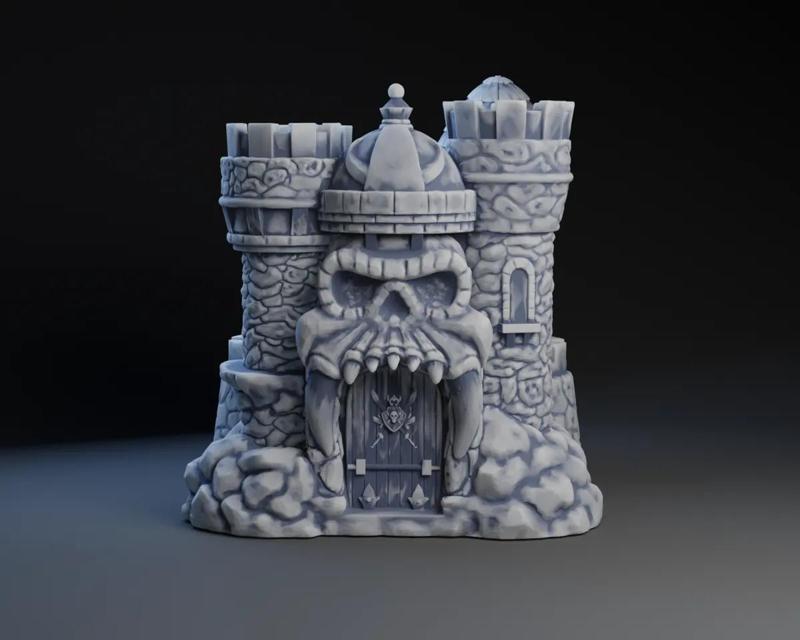 Castle Greyskull Planter   