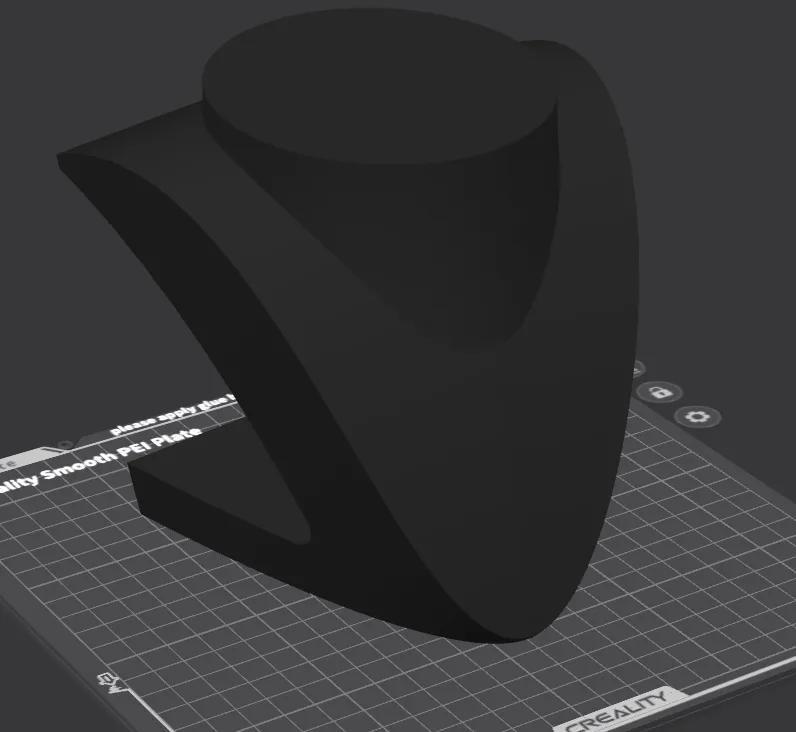 Minimalist Necklace holder/display no supports   