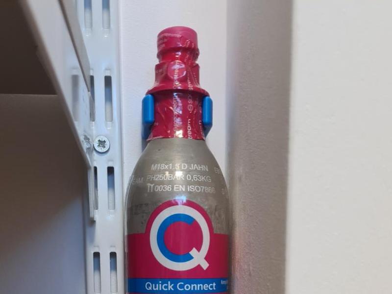 Sodastream CO2 cylinder wall mount / holder