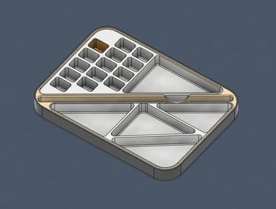 Travel Pallet for tin of 120x165mm   