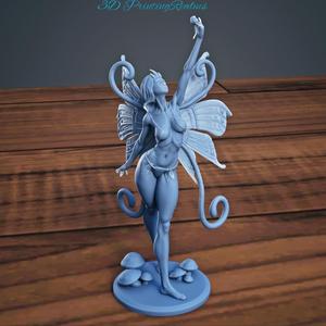 Rose Fairy - Enchanting Fantasy 3D Printable Miniature STL