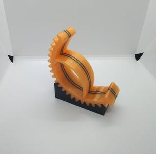 Geared phone holder | "Eye" mod