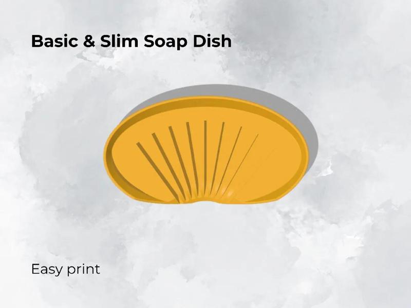 Basic & Slim Soap Dish   