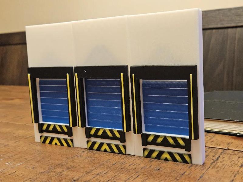 1:64 Delivery Dock Gates   