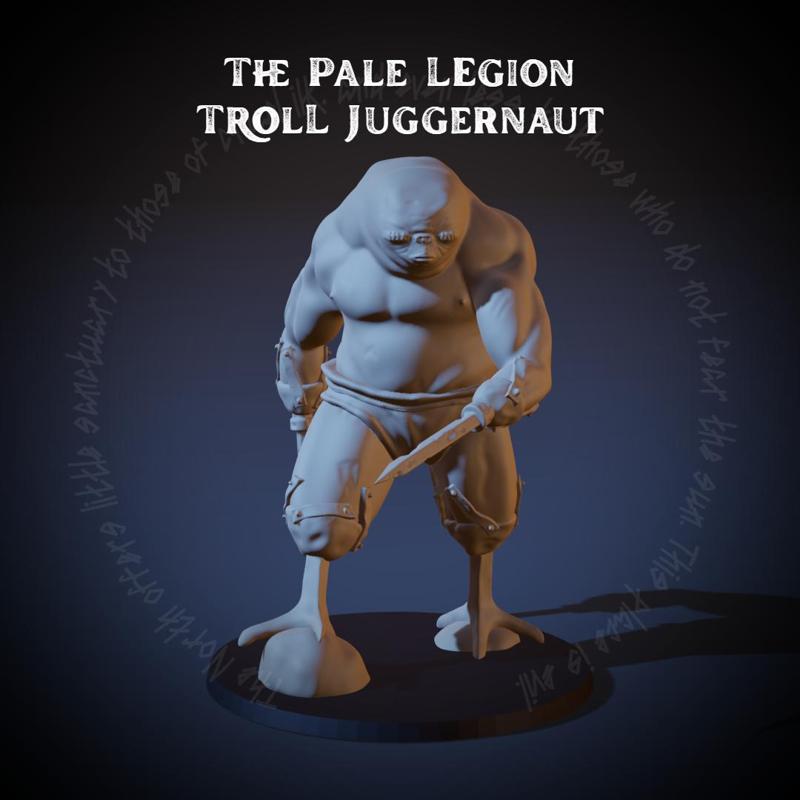 The Pale Legion - Troll Juggernaut with Blade Arms