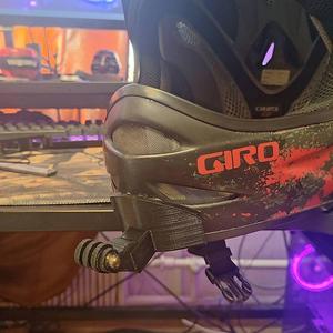 Giro Remedy g195 helmet action camera mount