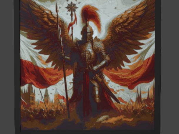 Polish Husar Lithophane