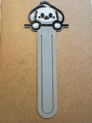 Peek-a-Boo Paws Bookmark   