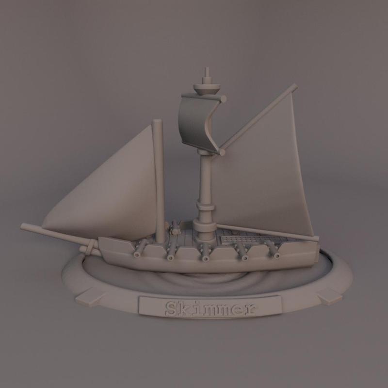 Skimmer light ship