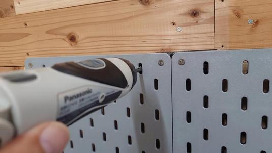IKEA SKÅDIS Wall Mount – Install Directly Through the Peg Holes!   