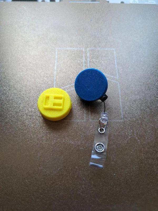 ID Card Badge Retractable Reel Holder   