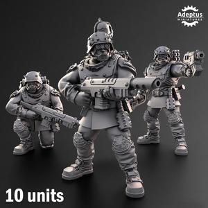 Squad. The Sons of Iron. Renegades and Heretics