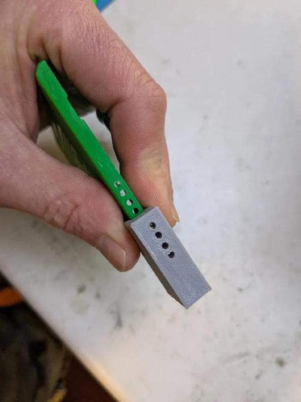 Zelda game and watch sd card drill jig   