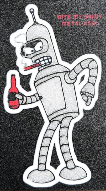 Bender Bite My Shiny Metal Ass! Sign