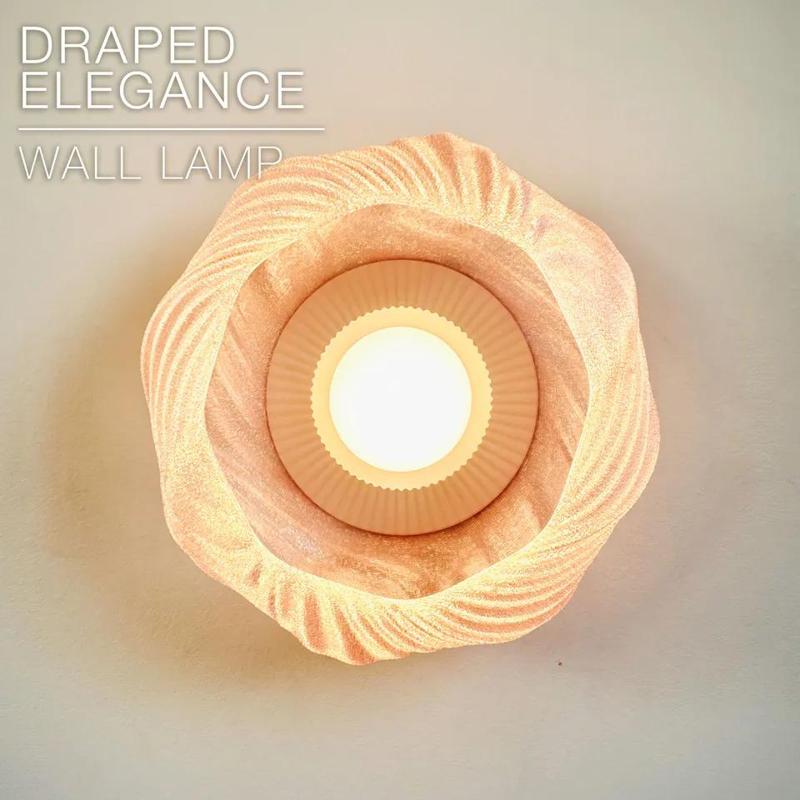 DRAPED ELEGANCE | Wall Lamp   