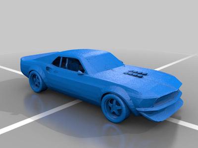 70 mustang drift car