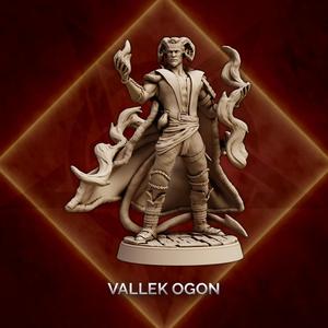 Vallek Ogon - Tiefling Warlock