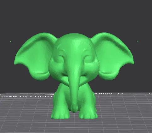 Cute Elephant Key-Chain   