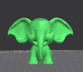 Cute Elephant Key-Chain   