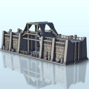 Post-apocalyptic Outpost - WW3 Cold War miniatures Scenery 28mm 15mm 20mm Science Fiction SciFi