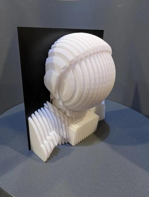 Astronaut Layered Sculpture | Wall Art   