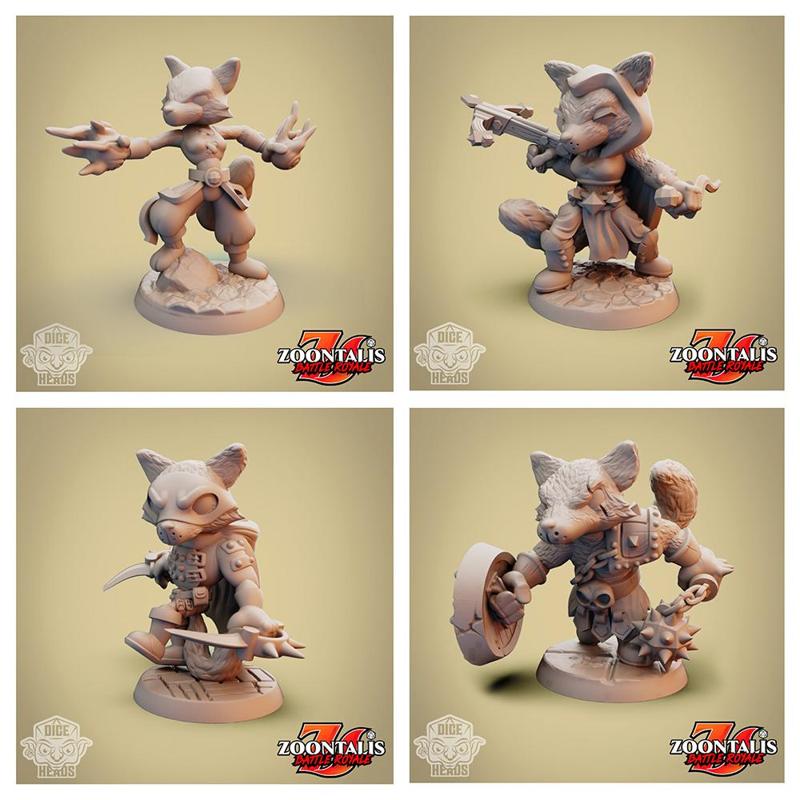 Fox Collection (pre-supported included)