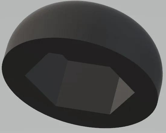 Loop of the M14 hexagonal screw   