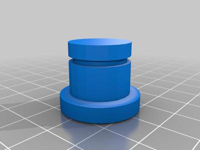 Push butt adapter for lucasi pool cue.