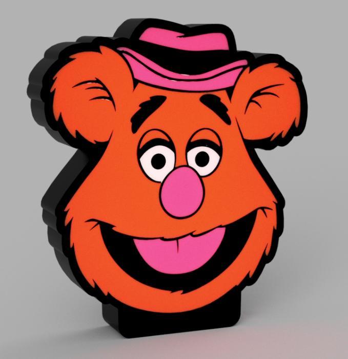 Fozzy the Bear LED Lamp