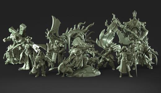PRE-SUPPORTED 3 Verminlot - 32mm - DnD