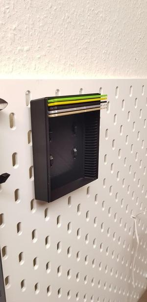 Customizable Filament Swatch Box for IKEA Skadis