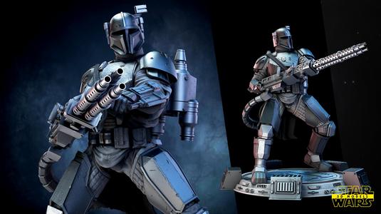 Paz Viszla Sculpture - Star Wars 3D Models - Tested and Ready for 3D printing
