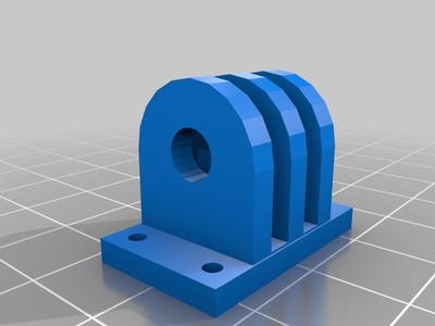 Screw-on gopro mount