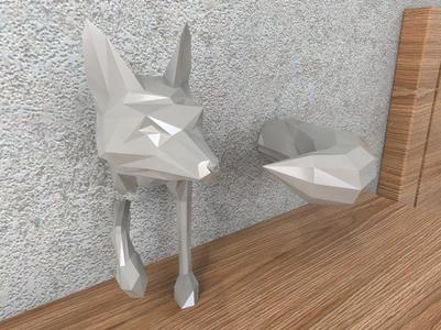 Fox Wall LowPoly (Wall 1)