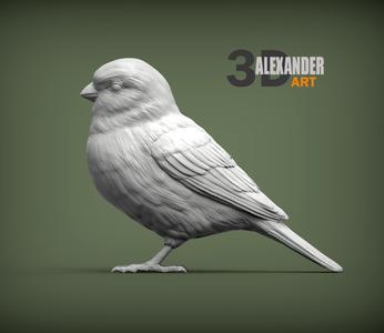 Sparrow 3D print model