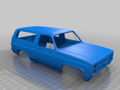 SCX24 K5 Blazer Body