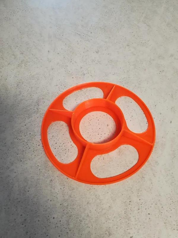 Jan Rezac's Stove Canister Support for Repurposed Air Horns   