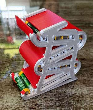Slim Battery Dispenser 30xAAA   