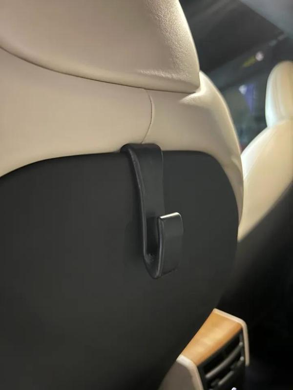 Tesla Model X coat hook for back of seat   