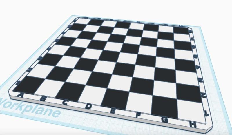 Travel chess board( 17x17 cm)   