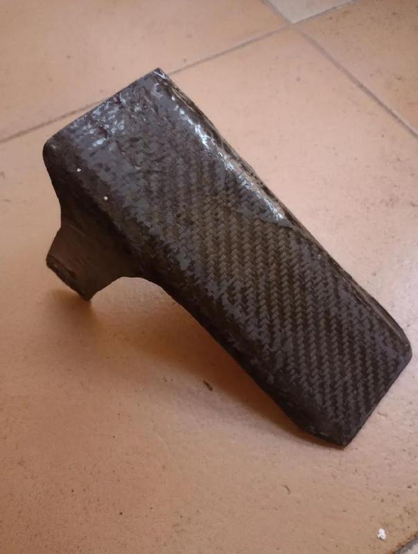 Carbon fiber mudguard mold   