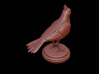 Canary Animal Figure Printable