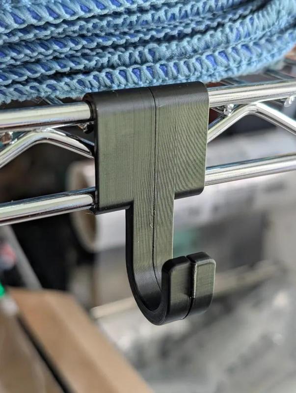 Snap-On Hook for HyperTough 5-Tier Shelf   