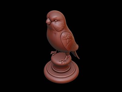 Budgerigar Animal Figure Printable